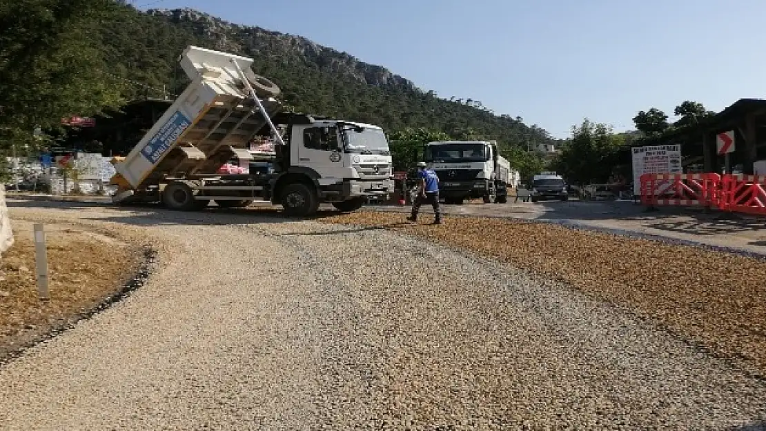Marmaris'te 18 Kilometrelik Yol Çalışması Tamamladı