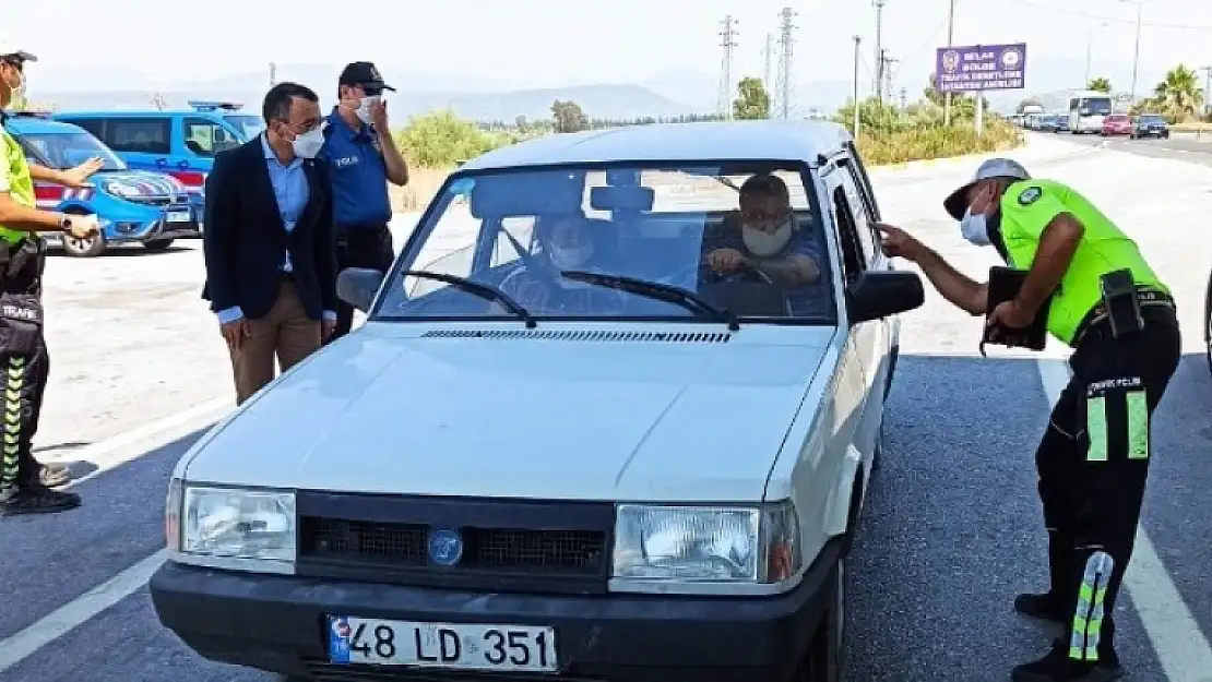 Milas Kaymakamı Arslan Trafik Denetimi Yaptı