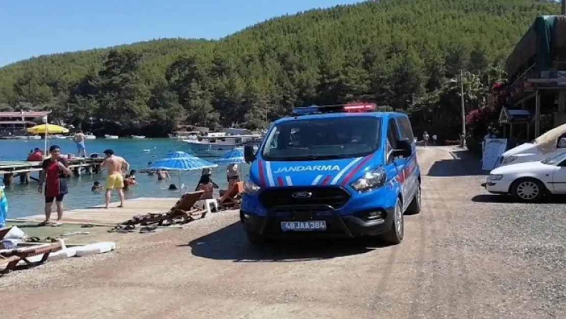 Muğla Plajlarında Jandarmanın Maske Denetimi Arttı