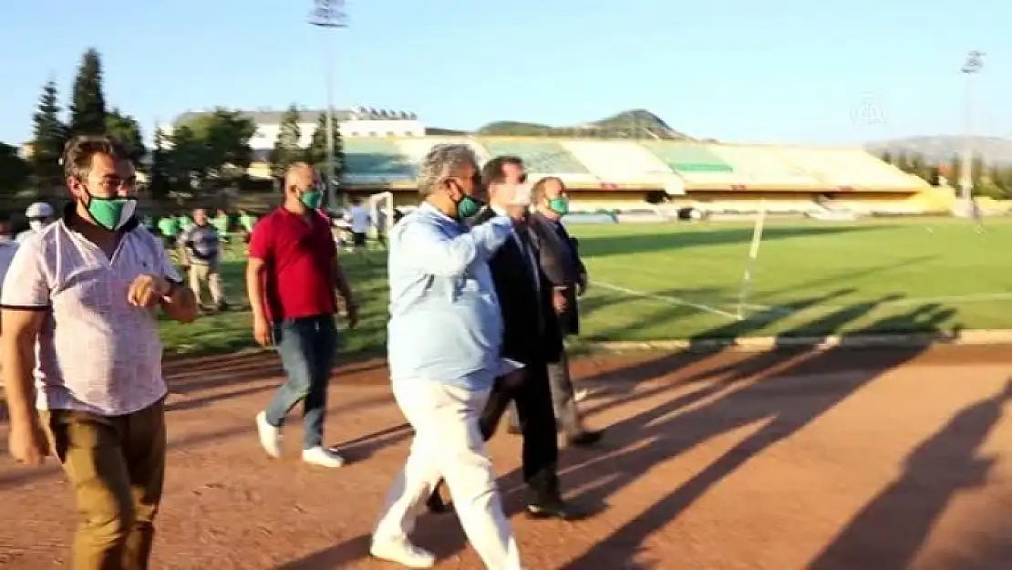 Muğla Valisi Orhan Tavlı, Muğlaspor'u Ziyaret Etti