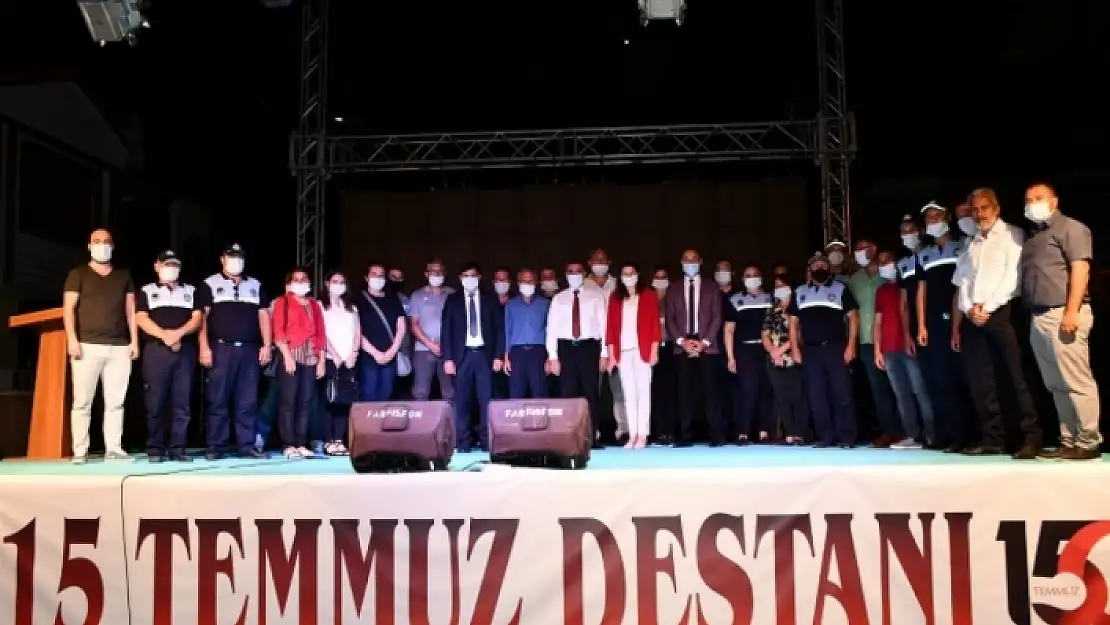 Yatağan'da 15 Temmuz Şehitler ve Gaziler Parkı Törenle Açıldı