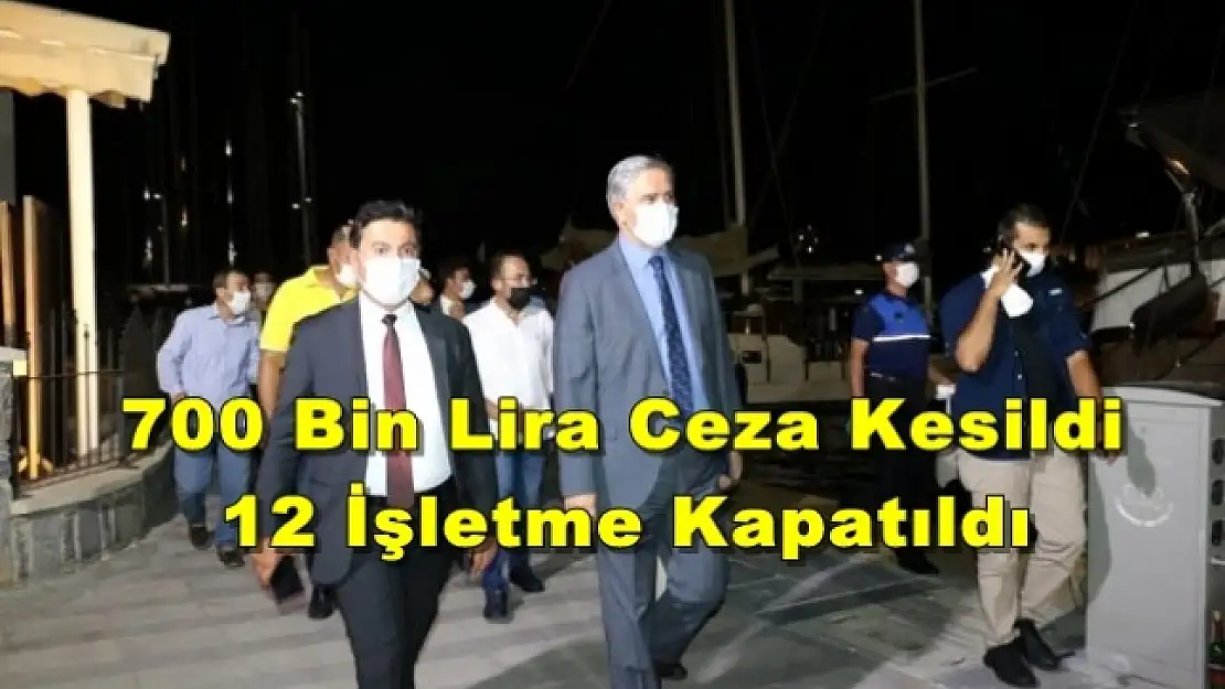 Bodrum'da 13 Bin İş Yeri Denetlendi!