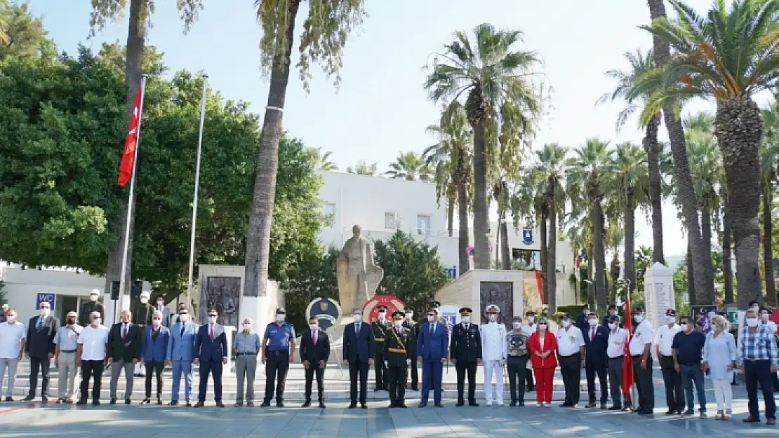 Bodrum'da Zafer Bayramı Töreni Gerçekleşti