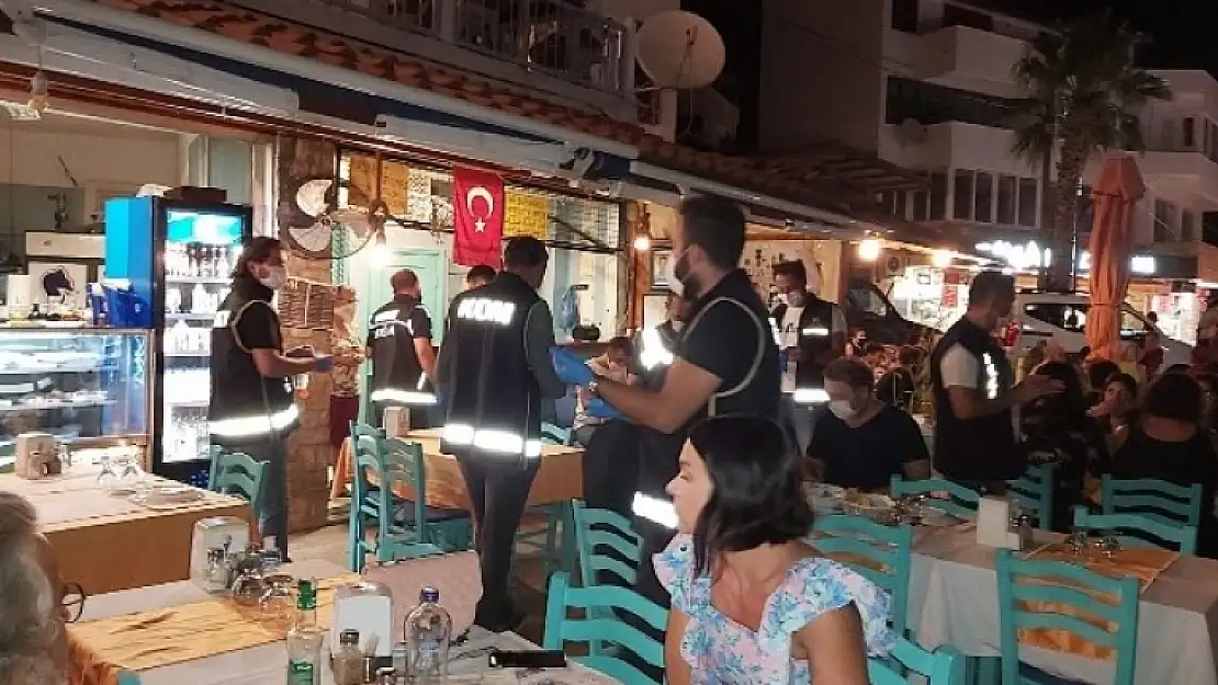 Datça'da 100 Polisle Operasyon: 678 Kişi Sorgulandı!