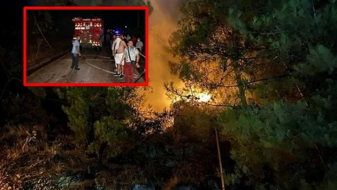 Fethiye'de Dün Akşam Çıkan Orman Yangını 6 Saatte Söndürüldü