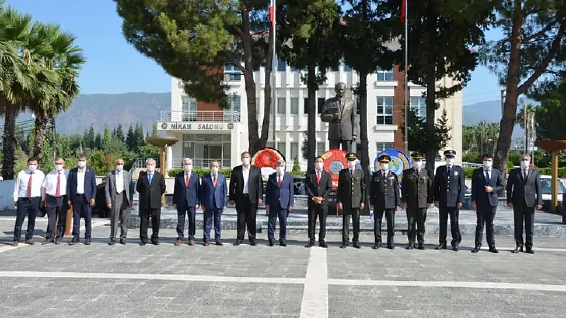 Köyceğiz'de 30 Ağustos Zafer Bayramı' nın 98.Yıldönümü Kutlandı