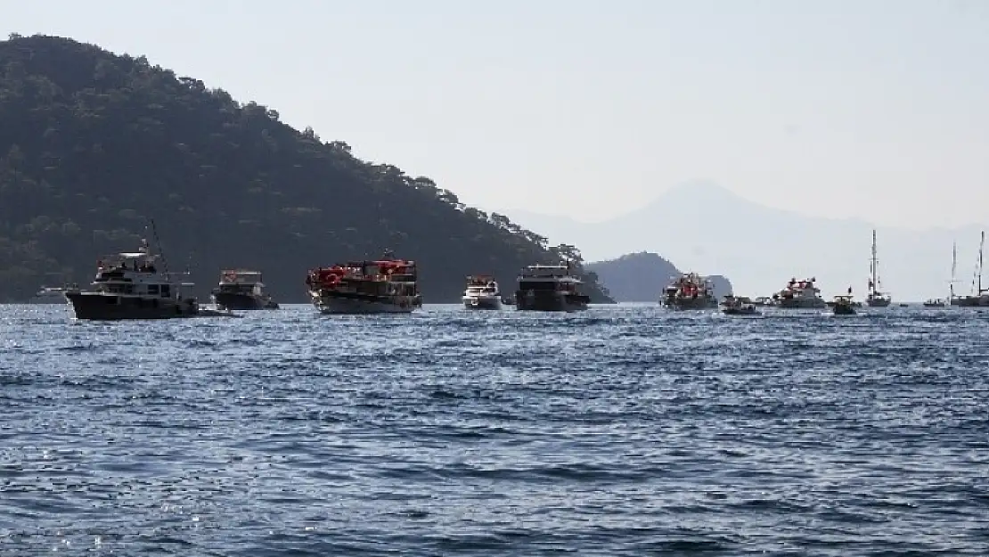 Mavi Vatan Göcek'te Zafer Bayramı Kutlaması