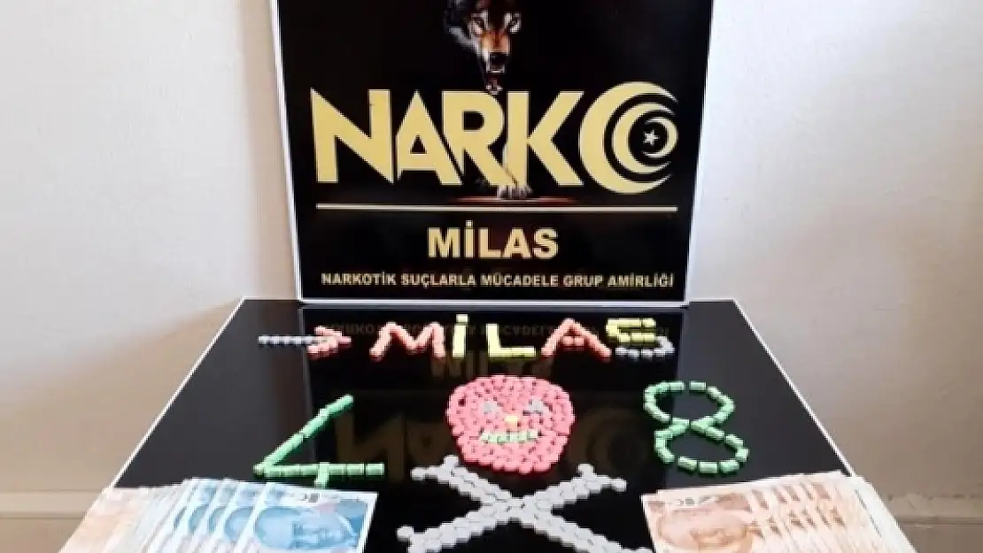 Milas'ta 293 Adet Ecstasy Hap Ele Geçirildi