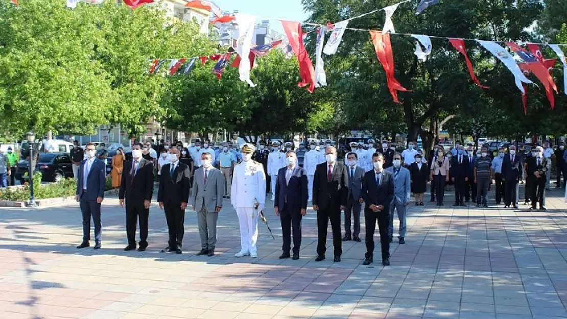 Ortaca'da Zafer Bayramı Resmi Törenle Kutlandı