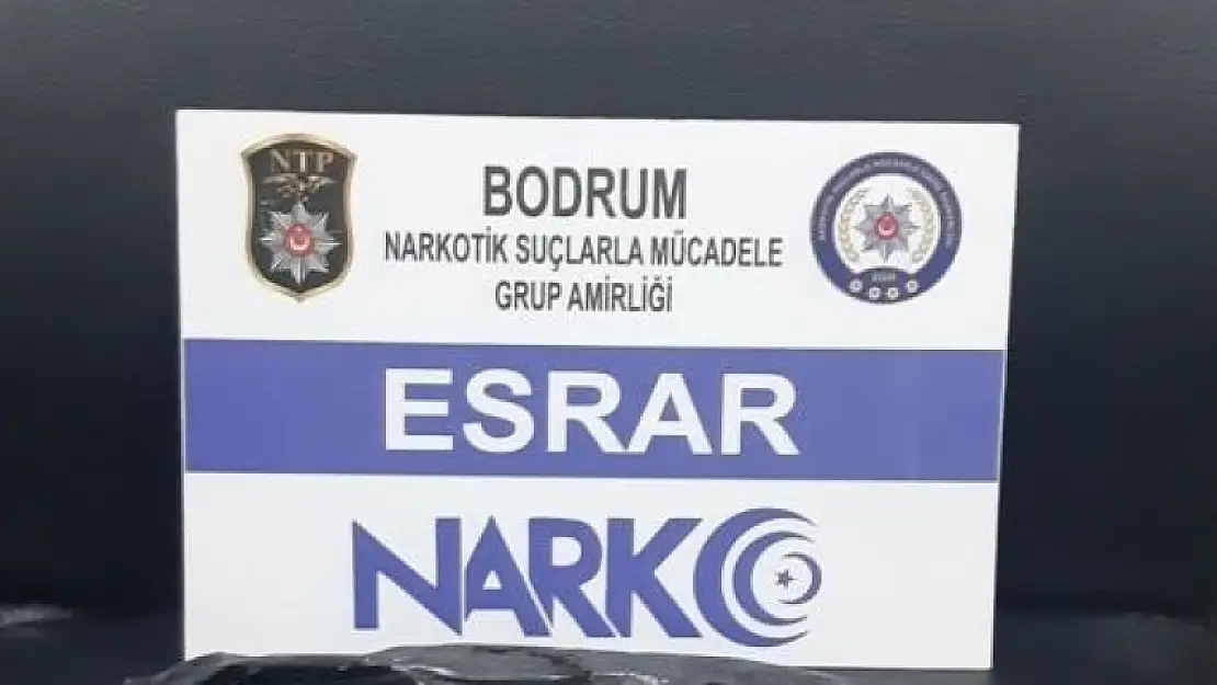 Bodrum'da 3 Kilo 750 Gram Uyuşturucu Ele Geçirildi