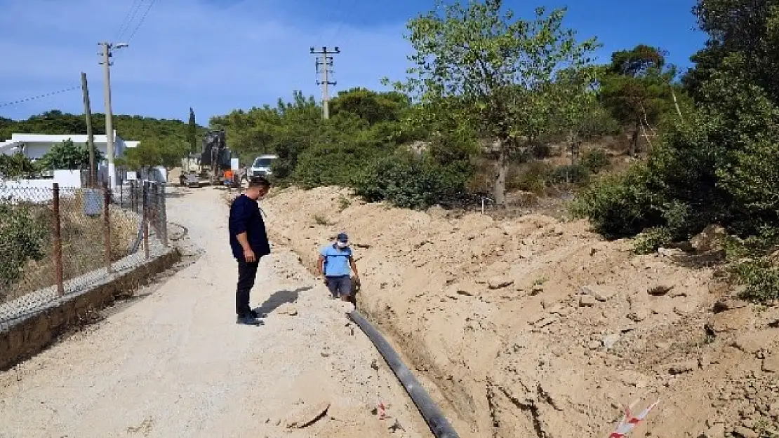 Bodrum Dağbelen'in Su Sorunu Çözülüyor