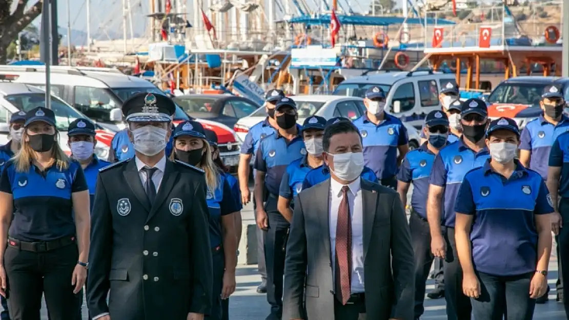 Bodrum'da Zabıta Teşkilatının 194. Kuruluş Yıl Dönümü Kutlanıyor