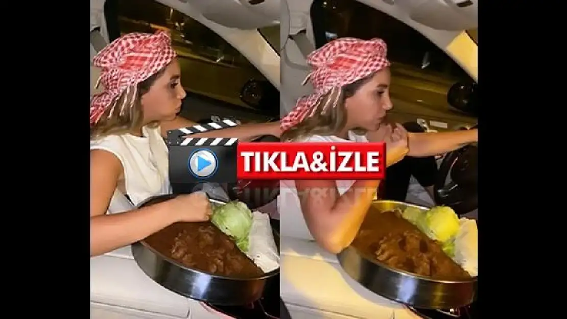 'Çiğ Köfteli' Kadın Trafik Magandası Kamerada!