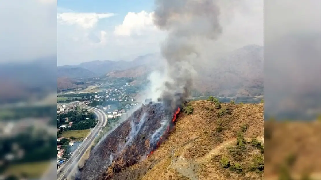 Dalaman'da Çıkan Orman Yangınında Çalışmalar Devam Ediyor!