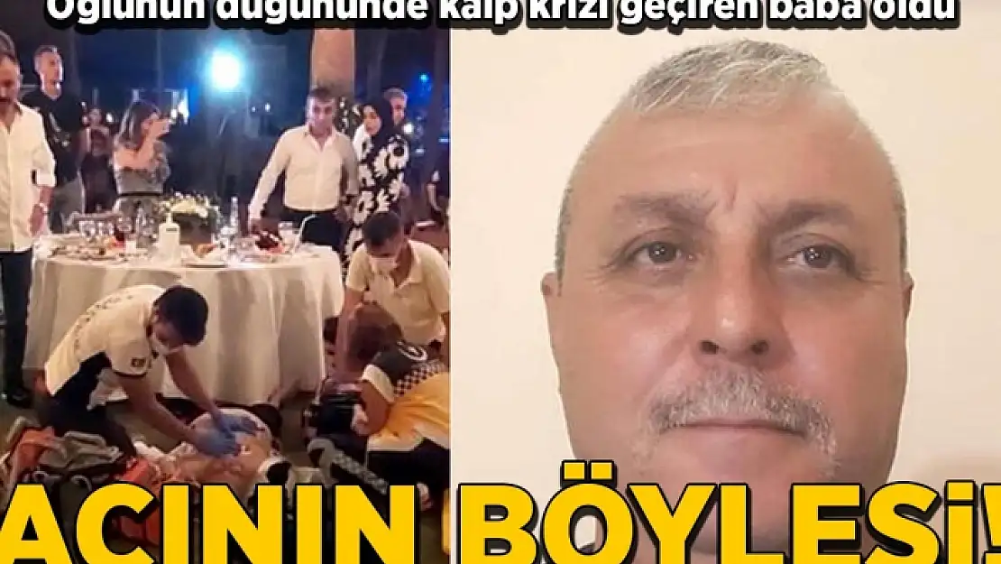 Bodrum'da Düğünde Kalp Krizi Geçiren Baba Yaşamını Yitirdi!