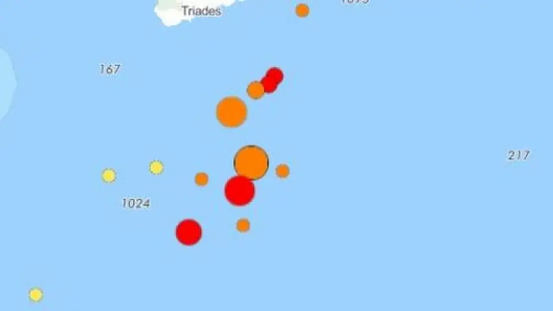 Ege Denizi'nde Peş Peşe Korkutan Depremler
