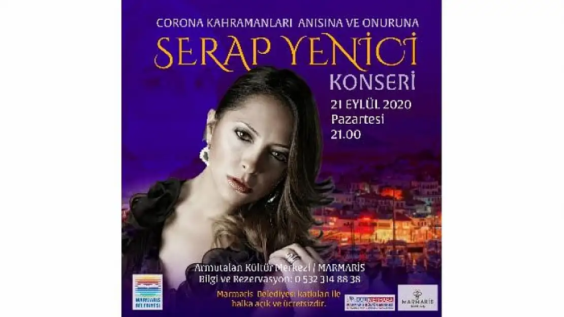 Marmaris'te Sağlık Kahramanları İçin Konser Düzenlenecek