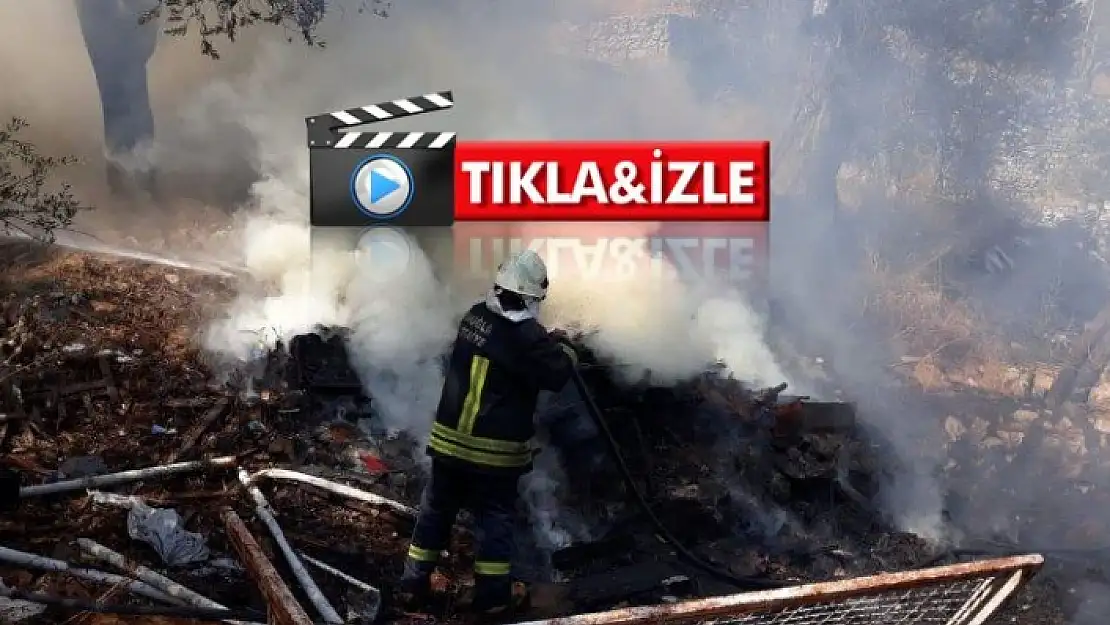 MARMARİS TURUNÇ'TA ÇIKAN YANGINA MÜDAHALE EDİLDİ!