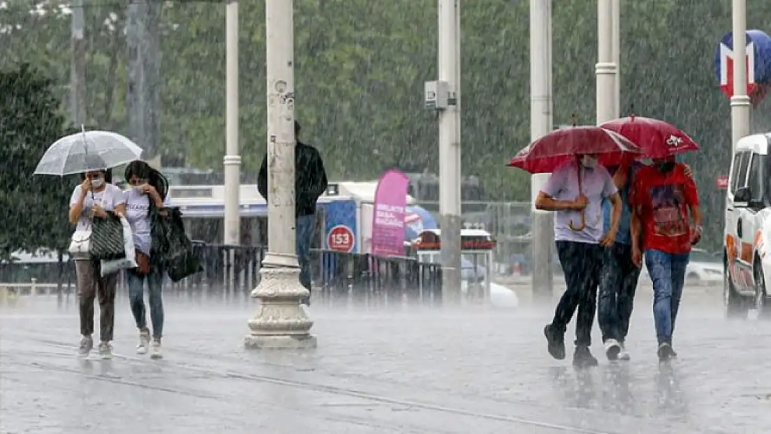 Meteoroloji'den 13 İl İçin Sağanak Yağış Uyarısı