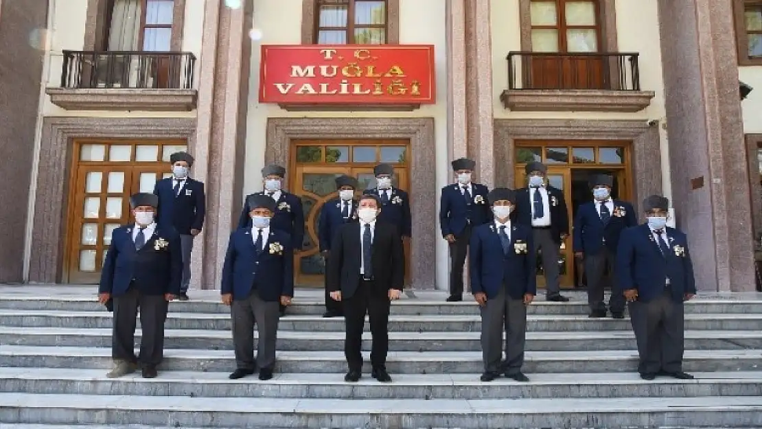 Milaslı Gazilerden Vali Orhan Tavlı'ya Ziyaret