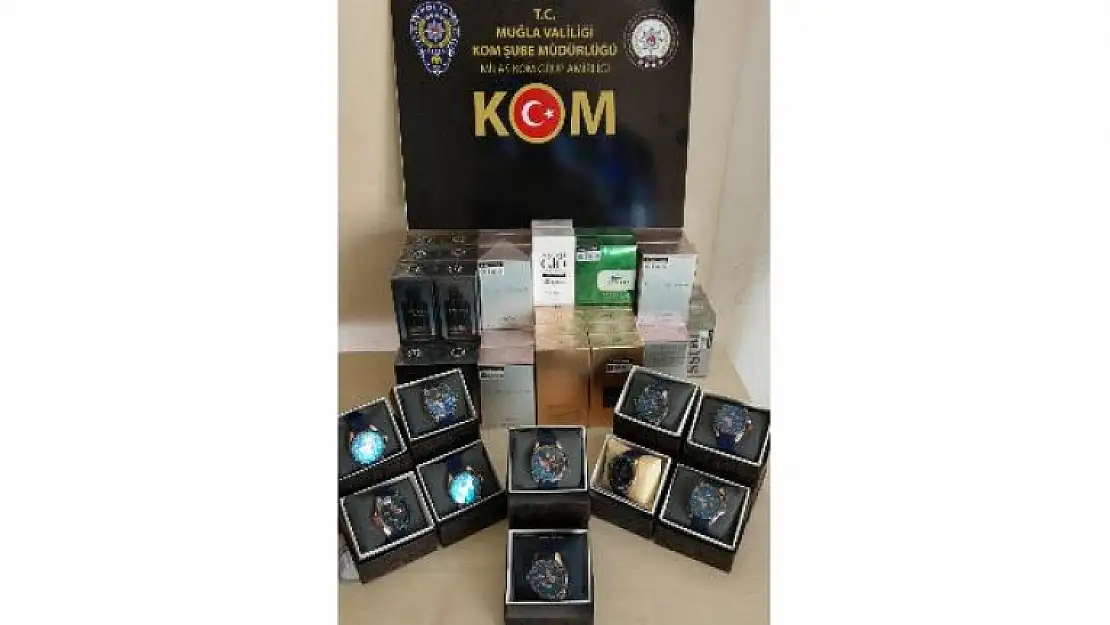 Milas'ta Gümrük Kaçağı Mallarla Yakalandılar