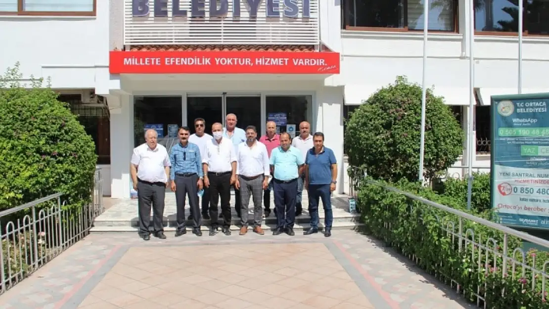 Muhtarlar Konfederasyonu Teşkilatından Başkan Uzundemir'e Ziyaret