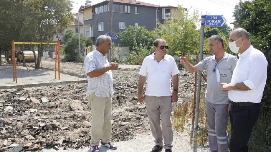 Ortaca Belediyesi Yol Çalışmalarına Aralıksız Devam Ediyor