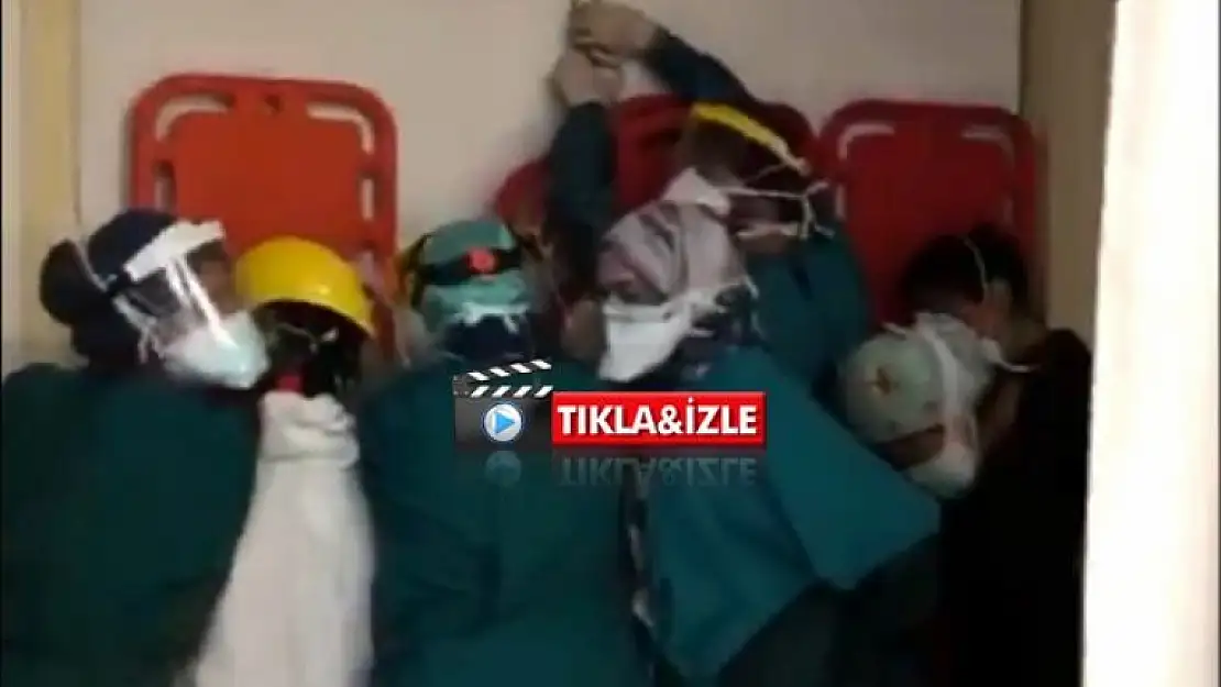 Sağlıkta Şiddette Utandıran Görüntüler: Hasta Yakınları Acili Bastı!