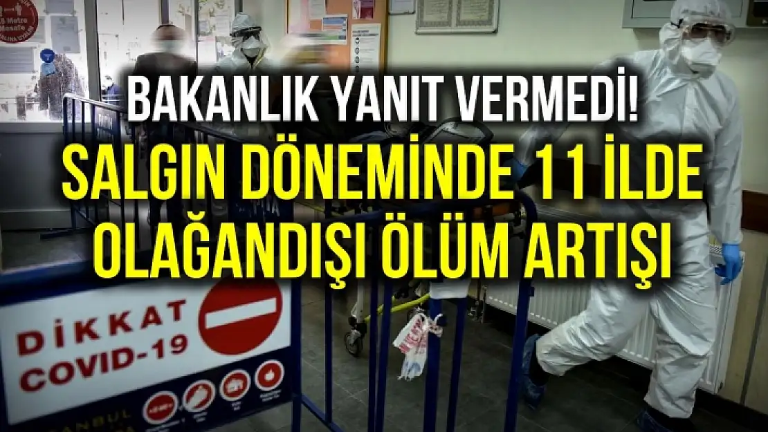 Salgın Döneminde 11 İlde Olağandışı Ölüm Artışı Yaşandı!