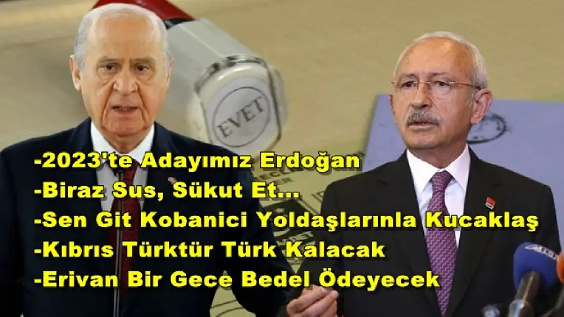 Bahçeli, Kılıçdaroğlu'nun Erken Seçim Çağrısına Sert Yanıt Verdi!