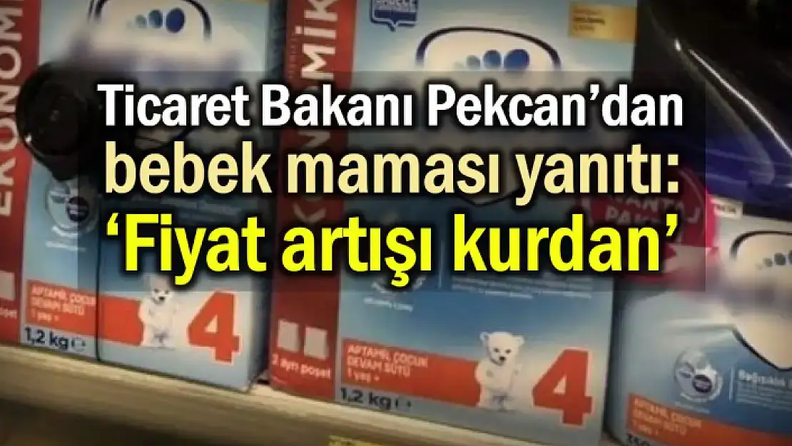 Bebek Mamaları Kilitli Dolapta Satılıyor! Mamada Pahalılıkta Zirvedeyiz