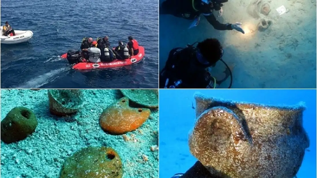Bilim İnsanları, Marmaris'te Deniz Dibinde 4 Bin Yıllık Eserlere Ulaştı