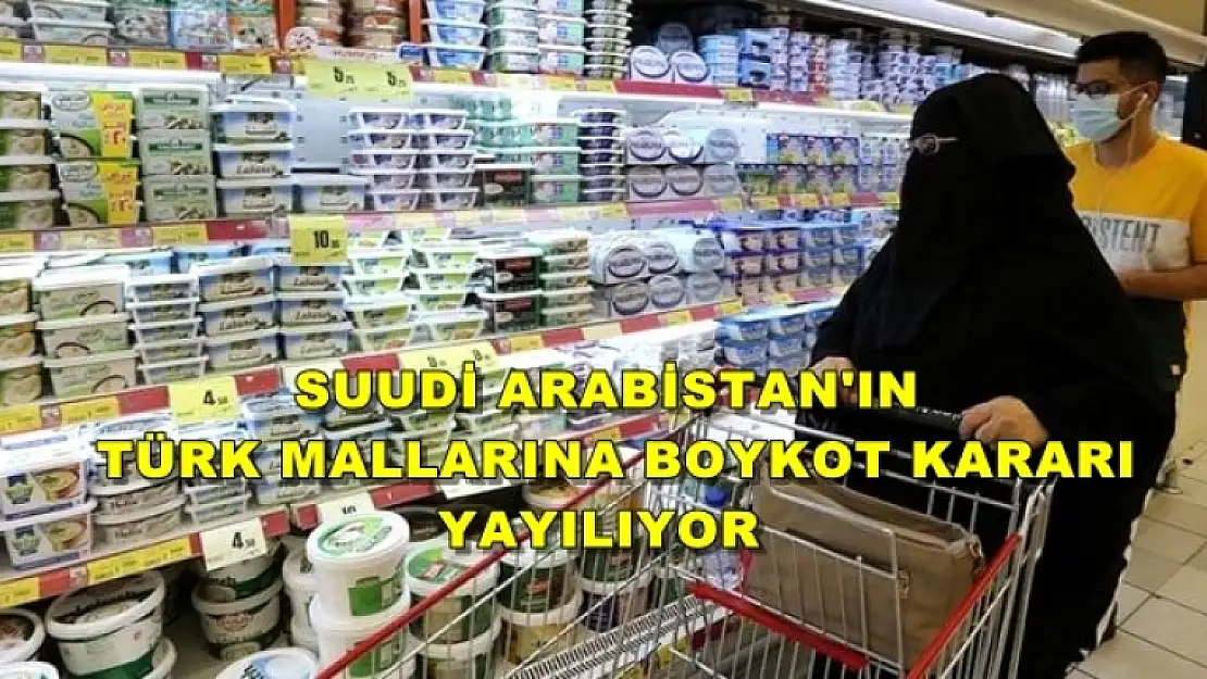 Boykota Suudi Arabistan'ın En Büyük Süpermarket Zinciri de Katıldı