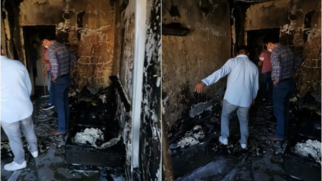 Dalaman'daki Bir Apartmanda Yangın Çıktı!