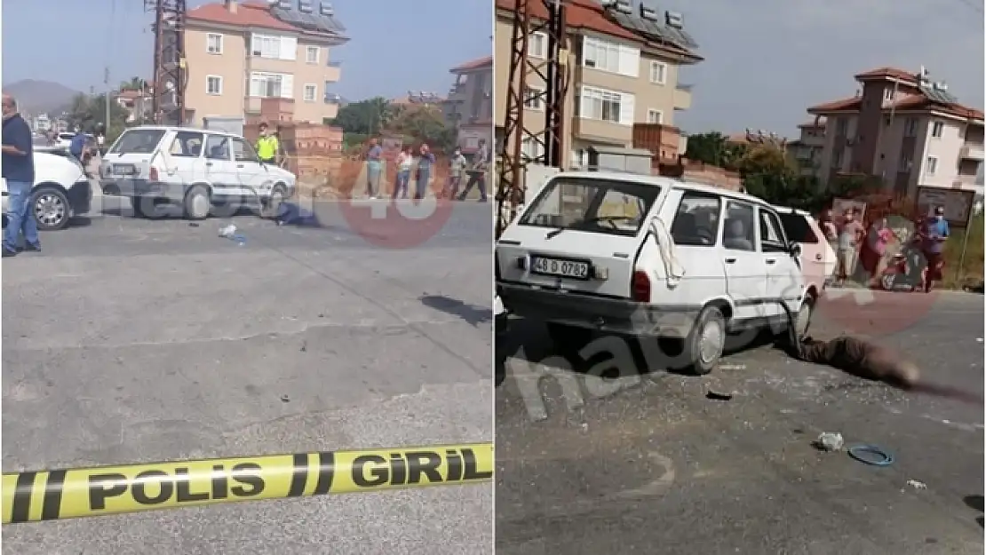 DALAMAN SANAYİ CADDESİNDE ÖLÜMLÜ TRAFİK KAZASI!
