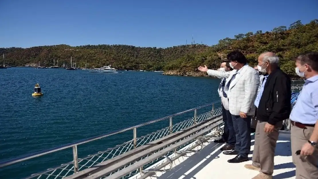 Fethiye'de Denizin Nabzını Ölçecek 'Akıllı Şamandıra' Projesi Hayata Geçiriliyor