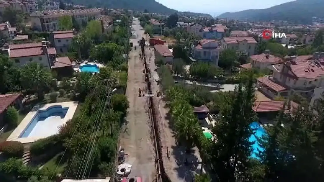Hisarönü-Ovacık Kanalizasyon Hattının Yüzde 20'si Tamamlandı