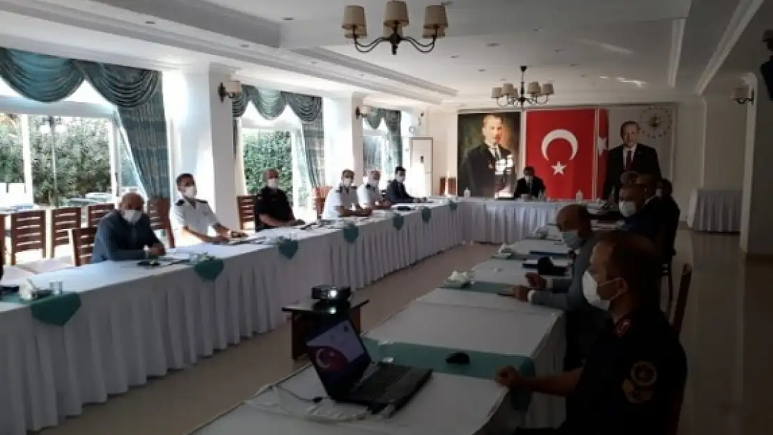 Muğla'da İl Güvenlik ve Asayiş Toplantısı Yapıldı