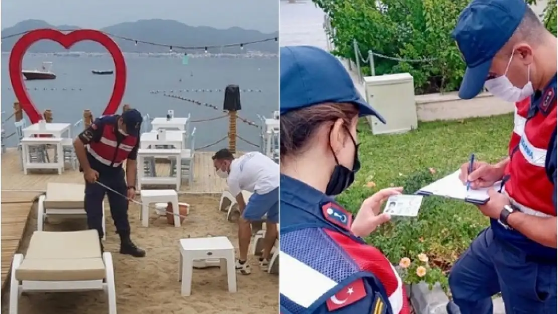 Muğla'da Koronavirüs Denetiminde 23 Bin 850 Lira Ceza Kesildi