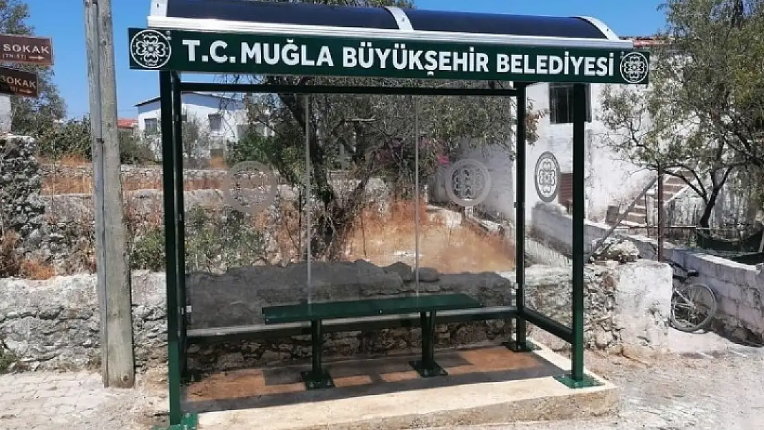 Muğla Genelinde 1173 Durağın Montajı Tamamlandı