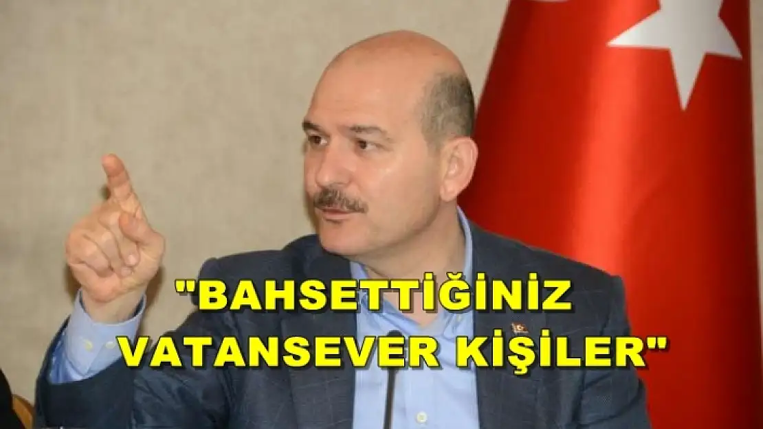 Süleyman Soylu'dan 'Nurculardan Eğitim Aldı' İddiasına Yanıt!
