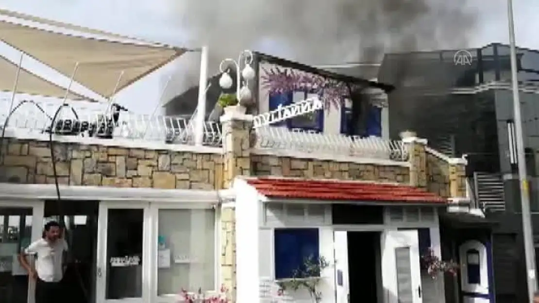 Yangın Çıktığını Duyunca Yardıma Koştuğu İşletme Kendisinin Çıktı