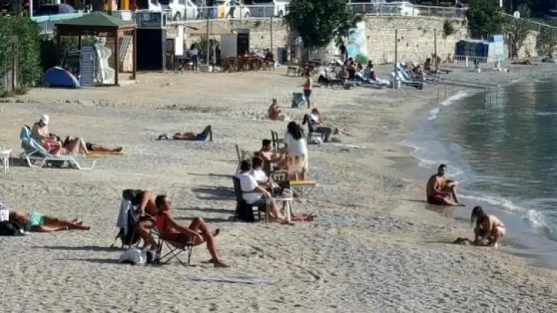 Bodrum'da, Kasımda Deniz Keyfi