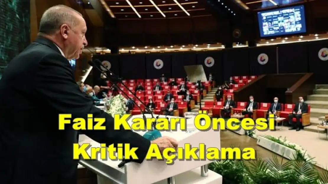 Cumhurbaşkanı Erdoğan: Yatırımcımızı Yüksek Faize Ezdirmemeliyiz