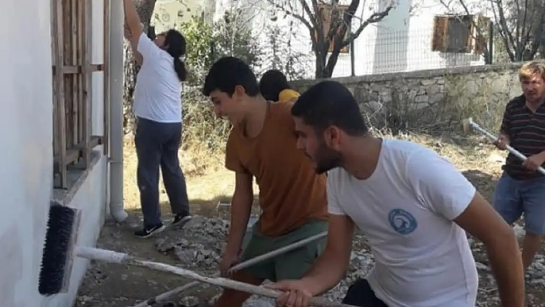 Datça'da Kullanılmayan Okul Binası Kütüphane Olacak