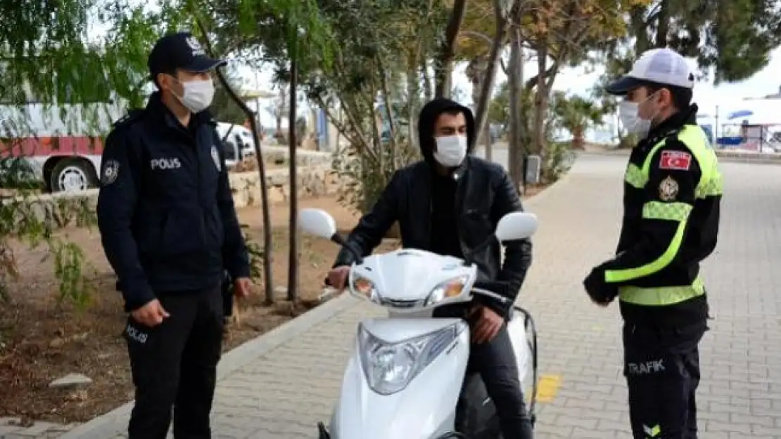 Datça'da Kurallara Uymayan 11 Motosiklet Sürücüsüne Ceza Yağdı