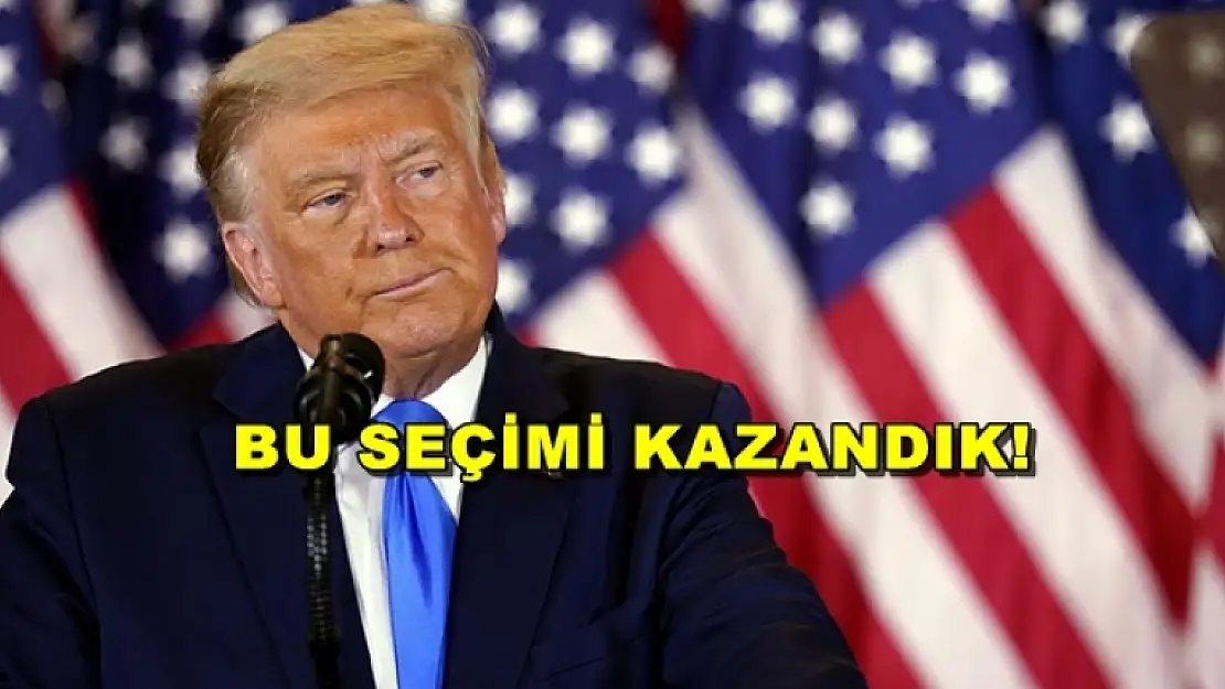 Donald Trump: 'Bu Seçimi Kazandık'