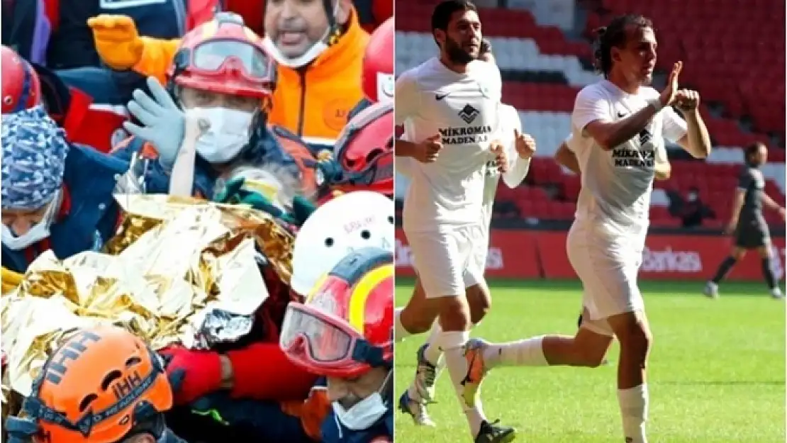Elif Bebeğin Kurtarılma Anı Muğlaspor'un Gol Sevincine Yansıdı