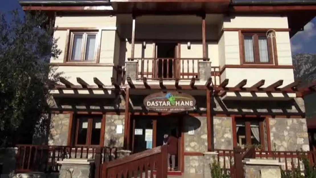 Fethiye'de, Dokuma Tezgahları 'Üzümlü Dastarı' İçin Yeniden Kuruldu