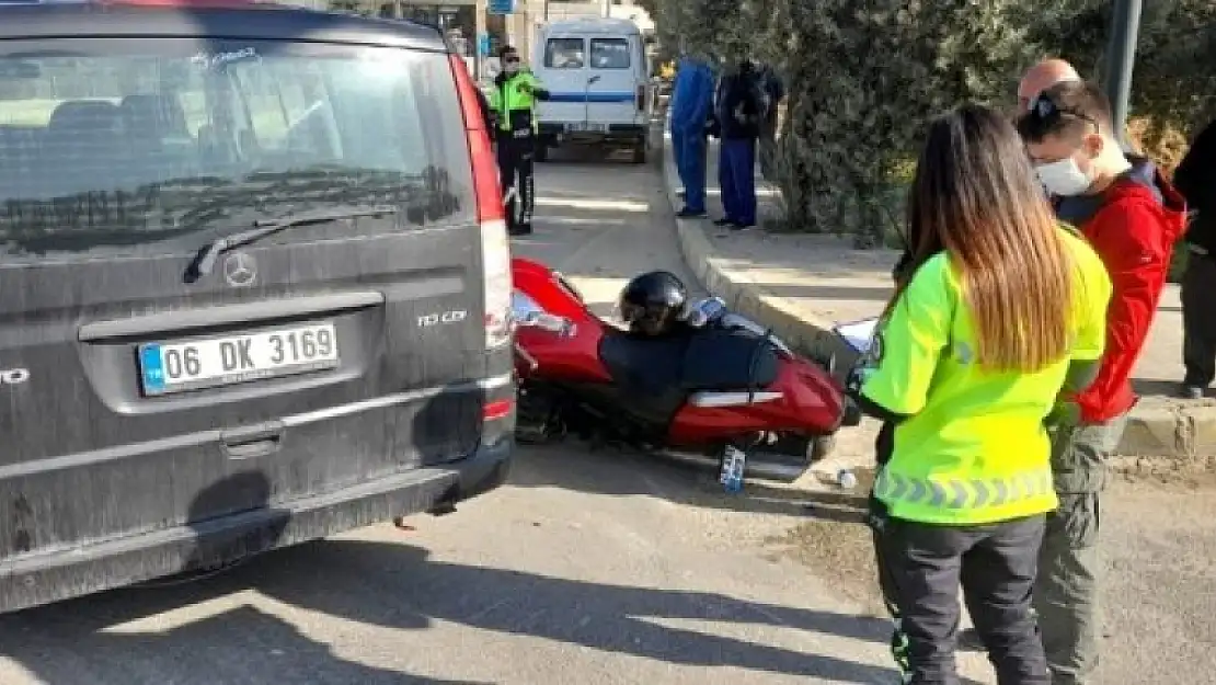Milas'ta Trafik Kazası: 1 Yaralı